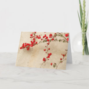 De Kaart van bougainvillea