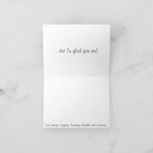 De kaart van Christmast van Doberman (Binnen)