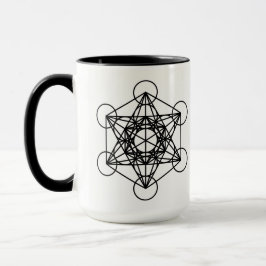 De kaart van creatie 15 oz. Mok