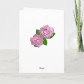 De kaart van de Aankondiging van de Geboorte van (Achterkant)