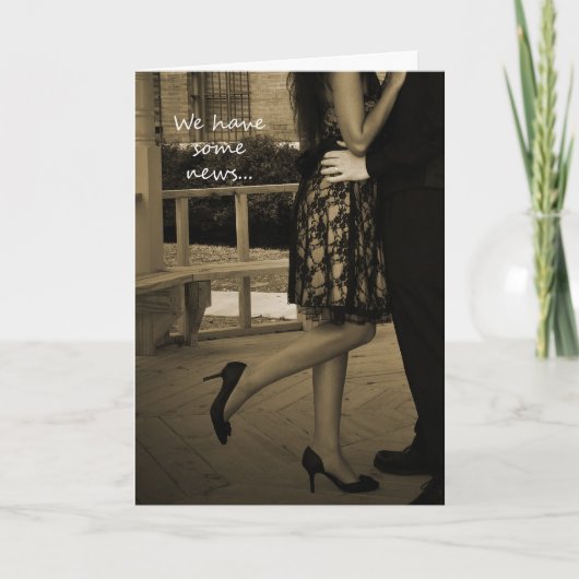 De Kaart van de Aankondiging van de Vlucht met een (Voorkant)