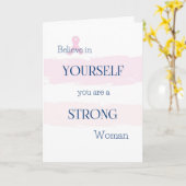 De Kaart van de Aanmoediging van Kanker van de (Gele Bloem)