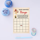 De Kaart van de Bingo van het Kleine Baby shower v (Enkel)