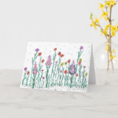 De Kaart van de bloem (Gele Bloem)