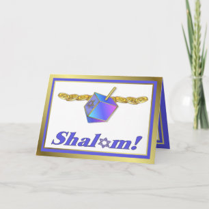 De Kaart van de Chanoeka van Shalom