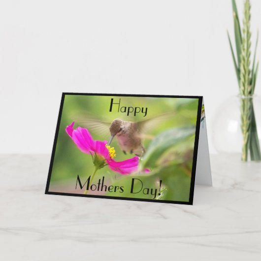De Kaart van de Dag van de Mamma's van Hummer (Voorkant)