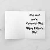 De Kaart van de Dag van de Vaders van het (Binnen)