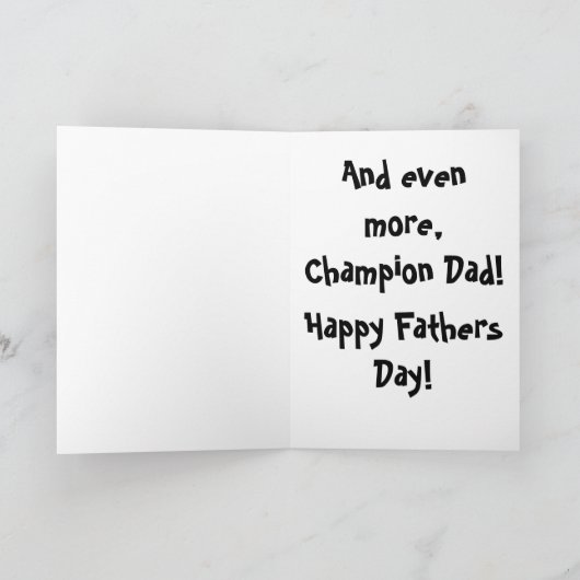 De Kaart van de Dag van de Vaders van het (Binnen)