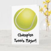 De Kaart van de Dag van de Vaders van het tennis (Gele Bloem)