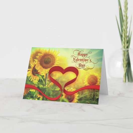 De kaart van de Dag van gelukkige Valentinne (Voorkant)