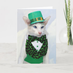 De Kaart van de Dag van McCat St Patrick van