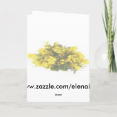 De Kaart van de Dag van vrouwen (Achterkant)