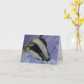 De kaart van de dassengroeten van Brockwatch (Gele Bloem)