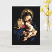 De Kaart van de Douane van Madonna en van het Kind (Gele Bloem)