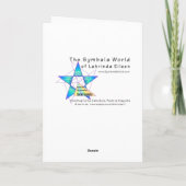 De Kaart van de feestdag overdoen (Achterkant)