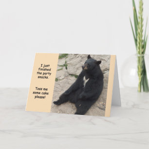 de kaart van de feestneusverjaardag