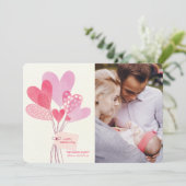 De Kaart van de Foto van de Ballons van de (Staand voorkant)