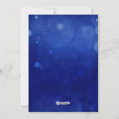 De Kaart van de Foto van de Duif van Kerstmis van (Achterkant)