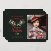 De Kaart van de Foto van de Geweitakken van (Voorkant / Achterkant)