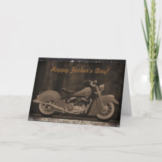 De Kaart van de Foto van de Motorfiets van