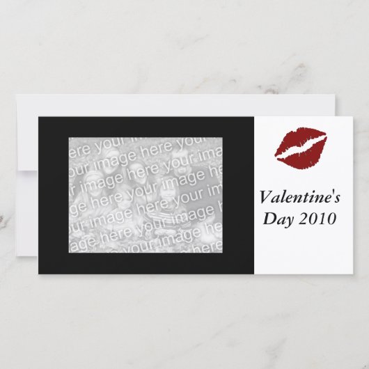 De Kaart van de Foto van de Valentijnsdag 2010 (Voorkant)