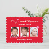 De Kaart van de Foto van de Valentijnsdag voor de (Staand voorkant)