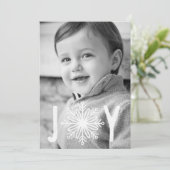 De Kaart van de Foto van Kerstmis van de (Staand voorkant)