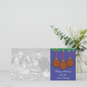 De Kaart van de Foto van Kerstmis van het (Staand voorkant)