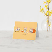 De Kaart van de Frenchie Note (Gele Bloem)