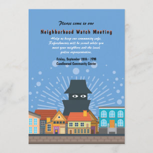 De kaart van de Gebeurtenis van de Vergadering van