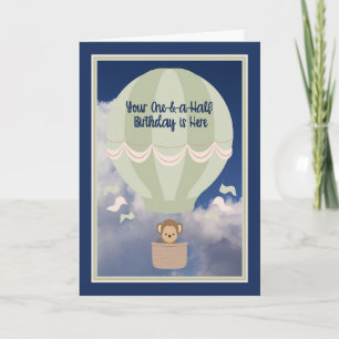 De Kaart van de geboorte voor een eenjarig kind