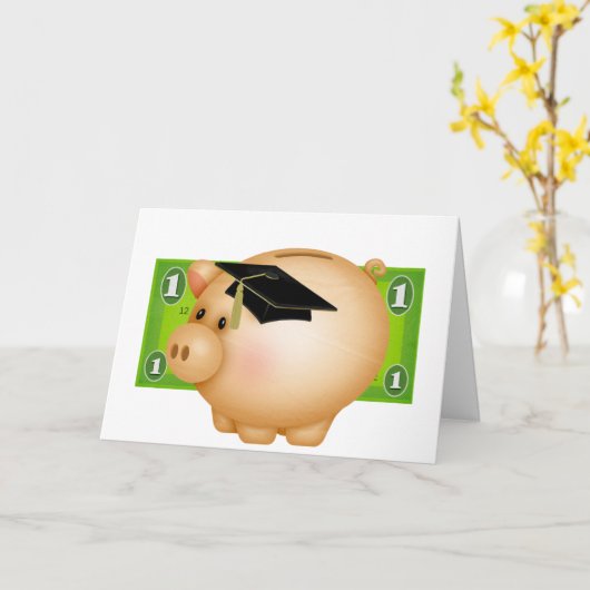 De Kaart van de Gelukwens van afstuderen - SRF (Gele Bloem)