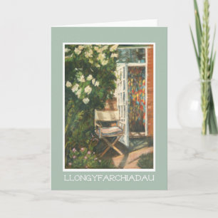 De Kaart van de Gelukwensen van de pensionering: