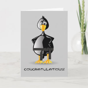 De Kaart van de Gelukwensen van vechtsporten