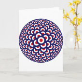 De Kaart van de Groeten van de Zwerm van mod. (Gele Bloem)