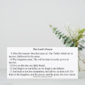 De Kaart van de Heer (Staand voorkant)