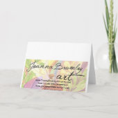 De Kaart van de Heks van Faery van de herfst (Achterkant)