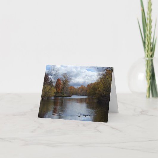 De Kaart van de Herfst van Boise (Voorkant)