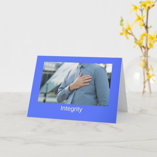 De Kaart van de integriteit (Gele Bloem)
