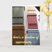 de kaart van de kans verjaardag (Gele Bloem)