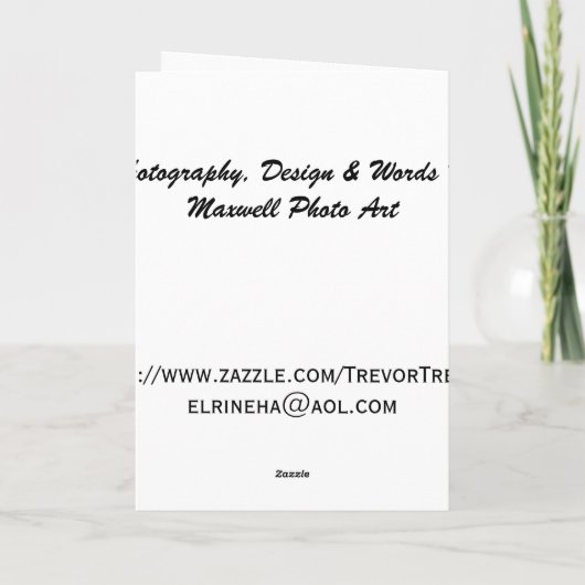 De Kaart van de kerst, Funny Golden Retriever (Achterkant)