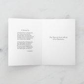 De kaart van de kerstboom voor Broer en Familie - (Binnen)