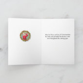 De kaart van de kerstboom, Vrede & Vreugde, (Binnen)