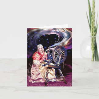 De Kaart van de Kersttijd van Freya