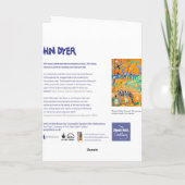 De Kaart van de kunst: De gestreepte Zonsondergang (Achterkant)