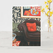 De Kaart van de Kunst van de "chaise-longue" (Gele Bloem)