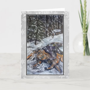 De Kaart van de Kunst van de Rit van de winter