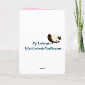 De Kaart van de Levering van Pasen (Achterkant)