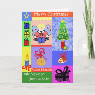 De kaart van de Mengeling van Kerstmis