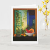 De Kaart van de nota:  "Casa Azul " (Gele Bloem)